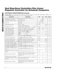 MAX1994ETM+T Datasheet Page 6