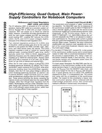 MAX1999EEI+T Datasheet Page 20