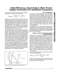 MAX1999EEI+TGC1 Datasheet Page 19