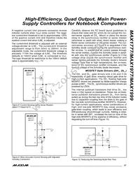 MAX1999EEI+TGC1 Datasheet Page 21