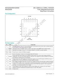 MAX20008AFOC/VY+ Datasheet Page 8