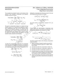 MAX20008AFOC/VY+ Datasheet Page 16