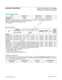 MAX20022ATIB+ Datasheet Page 15