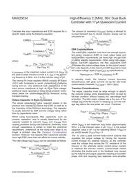 MAX20034ATIS/VY+ Datasheet Page 18