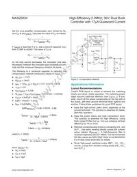 MAX20034ATIS/VY+ Datasheet Page 20