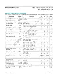 MAX20050ATC/V+ Datasheet Page 3