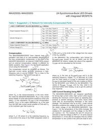 MAX20050ATC/V+ Datasheet Page 17