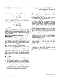 MAX20050ATC/V+ Datasheet Page 18