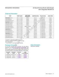 MAX20050ATC/V+ Datasheet Page 21