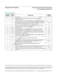 MAX20050ATC/V+ Datasheet Page 22