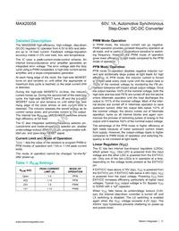 MAX20058ATCA/VY+ Datasheet Page 11