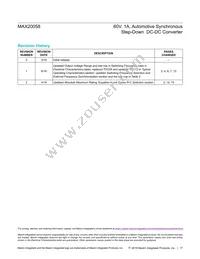 MAX20058ATCA/VY+ Datasheet Page 17