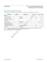 MAX20059ATCA/VY+ Datasheet Page 5