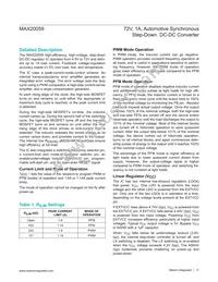 MAX20059ATCA/VY+ Datasheet Page 11