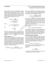 MAX20059ATCA/VY+ Datasheet Page 14