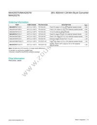 MAX20076BATCB/VY+ Datasheet Page 15