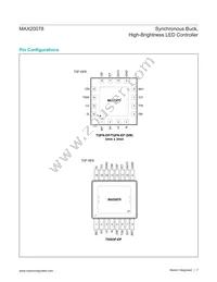 MAX20078ATE+W Datasheet Page 7