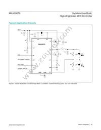 MAX20078ATE+W Datasheet Page 18