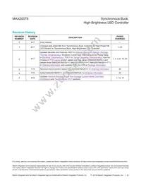 MAX20078ATE+W Datasheet Page 22