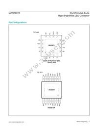 MAX20078AUE/V+T Datasheet Page 7