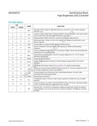 MAX20078AUE/V+T Datasheet Page 8