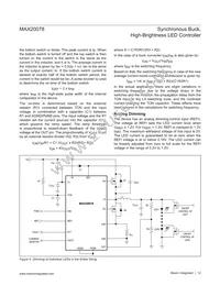 MAX20078AUE/V+T Datasheet Page 12