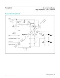 MAX20078AUE/V+T Datasheet Page 15