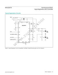 MAX20078AUE/V+T Datasheet Page 18