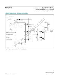 MAX20078AUE/V+T Datasheet Page 20