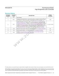 MAX20078AUE/V+T Datasheet Page 22