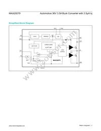 MAX20079AATP/VY+ Datasheet Page 2