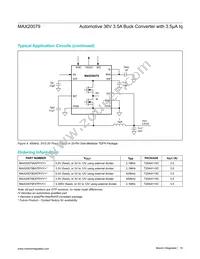 MAX20079AATP/VY+ Datasheet Page 15