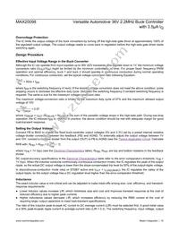 MAX20098ATEA/V+ Datasheet Page 16