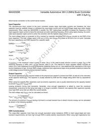 MAX20098ATEA/V+ Datasheet Page 19