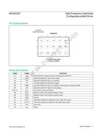 MAX20307EWL+ Datasheet Page 7