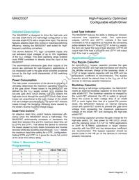 MAX20307EWL+ Datasheet Page 9