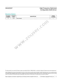 MAX20307EWL+T Datasheet Page 11