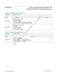 MAX20310AEWE+T Datasheet Page 23