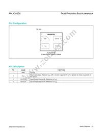 MAX20326EFS+ Datasheet Page 6