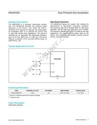 MAX20326EFS+ Datasheet Page 7