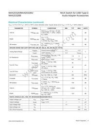 MAX20328EWA+T Datasheet Page 6