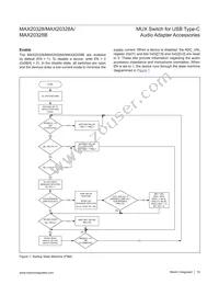 MAX20328EWA+T Datasheet Page 19