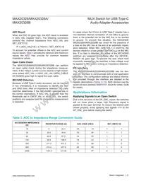 MAX20328EWA+T Datasheet Page 21