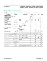 MAX20335BEWX+T Datasheet Page 15