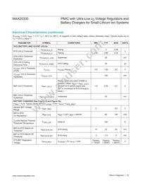 MAX20335BEWX+T Datasheet Page 16