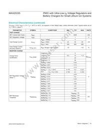 MAX20335BEWX+T Datasheet Page 18