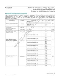 MAX20345AEWN+T Datasheet Page 15