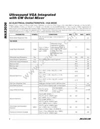 MAX2036CCQ+ Datasheet Page 4