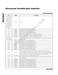 MAX2037CCQ+T Datasheet Page 8