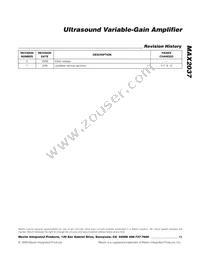 MAX2037CCQ+T Datasheet Page 13